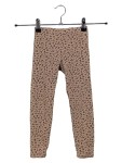Vorschaubild 1 von Kinder Leggings Gr. 110 Beige Tierdruck Baumwolle