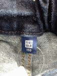 Vorschaubild 3 von Jeans Slim Fit Kinder Blau Gr. 152 Baumwolle Casual Freizeit Knopf L26