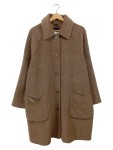 Vorschaubild 1 von Wollmantel Damen Mantel Mohair Wolle Braun Gr. 42 XL Knopfleiste