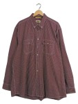 Vorschaubild 1 von Freizeithemd Kariert Langarm Rot Gr. 56 3XL