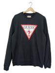 Vorschaubild 1 von Herren Sweatshirt Gr. 50 L Schwarz Langarm Logo Print Freizeit