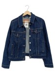Vorschaubild 1 von Jeansjacke Damen Blau Gr. 38 M Baumwolle Freizeit Casual Langarm