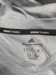 Vorschaubild 3 von Sportshirt Damen Gr. 46/3XL Grau Polyester Gestreift Sportlich Kurzarm -