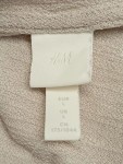 Vorschaubild 3 von Sweatshirt Damen Gr. 40, L Beige Langarm Bindedetail Pullover Casual Top