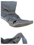 Vorschaubild 4 von Damen Sandaletten Grau Gr. 37 Modisch Absatz 9cm