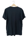 Vorschaubild 1 von T-Shirt Herren Schwarz Gr. 50/L Baumwolle Grafisch Casual Kurzarm