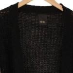 Vorschaubild 3 von Damen Strickjacke Cardigan Schwarz Gr. 32/XS Casual Basic Modern