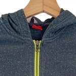 Vorschaubild 3 von Kinder Sweatjacke Gr. 116/122 Blau Kapuze Casual Sportlich