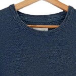 Vorschaubild 3 von PIER ONE Herren Pullover Blau Strukturmuster Gr. 38/XS Casual Basic