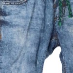 Vorschaubild 3 von Kinder Jeans Regular Fit Gr. 74 Blau Casual Baumwolle