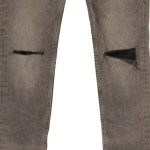Vorschaubild 5 von Damen Jeans Slim Fit W27/36/S Grau Ripped Stretch