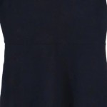 Vorschaubild 4 von Damen Freizeitkleid Gr. 34/XS Marineblau Minimalistisch Modern Wolle