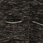 Vorschaubild 5 von Blusenkleid Damen 38/M Schwarz Elegant Klassisch Meliert