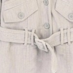 Vorschaubild 5 von Damen Trenchcoat Gr. 36/S Grau Klassisch Elegant