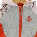 Vorschaubild 3 von Baby Trainingsanzug Kinder Gr. 68 Grau Orange Sportlich