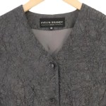 Vorschaubild 3 von Damen Leichte Weste Gr. 38/M Grau Klassisch Elegant