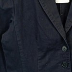 Vorschaubild 7 von Damen Blazer Gr. 38/M Business Stil Blau Baumwolle