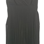 Vorschaubild 6 von festliches Kleid Damen Gr. 36/S Schwarz Plissee Trägerkleid