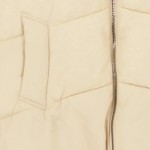 Vorschaubild 6 von Steppweste Damen Kapuze gesteppt beige Gr. 34 Polyester