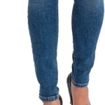 Vorschaubild 4 von Cross Damen Skinny Fit Jeans Blau W29/38/M Stretch Casual Hose