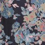 Vorschaubild 5 von Damen Pullover Baumwolle Floral Langarm Mehrfarbig Gr. 36 S