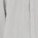Vorschaubild 4 von Damen Business Hemd Bluse 36/S Blau Gestreift Langarm Baumwolle