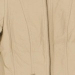 Vorschaubild 4 von Damen Lederjacke Gr. 34/XXS Beige Casual Übergangsjacke