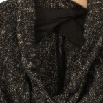 Vorschaubild 4 von Leichter Mantel Damen Einheitsgröße Schwarz Elegant Meliert