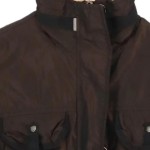 Vorschaubild 4 von Damen Winterjacke Gr. 34/XS Braun Gesteppt Outdoor mit Gürtel