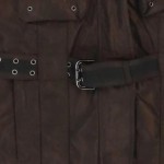 Vorschaubild 6 von Damen Winterjacke Gr. 34/XS Braun Gesteppt Outdoor mit Gürtel
