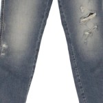 Vorschaubild 5 von Damen Jeans Slim Fit W25/34/XS Blau Distressed Casual Streetwear