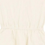 Vorschaubild 4 von Kinder Sommerkleid Gr. 128 Weiß Casual Lochmuster Baumwolle