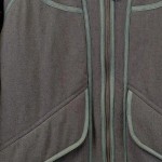 Vorschaubild 6 von Damen Wintermantel Gr. 36/S Grau Vintage Elegant Pailletten