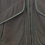 Vorschaubild 7 von Damen Wintermantel Gr. 36/S Grau Vintage Elegant Pailletten