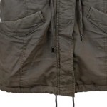 Vorschaubild 7 von Damen Winterjacke Gr. 34/XS Grau Casual Kapuze Fellbesatz
