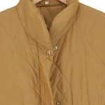Vorschaubild 4 von Damen Steppmantel Gr. 38/M Beige Klassisch Elegant Casual