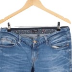 Vorschaubild 3 von Mom Jeans Damen Blau W31 L33 Gr. 40 L Baumwolle Elasthan Freizeit