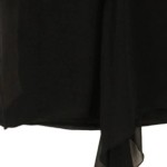 Vorschaubild 5 von Bluse Damen 32/XXS Schwarz Elegant Modisch Casual Kurzarm Schleife