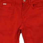 Vorschaubild 4 von Damen Stoffhose Gr. 36 S Rot Casual Slim Fit Hose