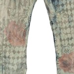 Vorschaubild 6 von Damen Jeans Slim Fit W24/32/XXS Mehrfarbig Vintage Grafisch Blumen