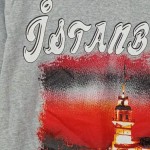 Vorschaubild 5 von Kinder T-Shirt Grau Gr. 140 Istanbul Print Casual Kurzarm