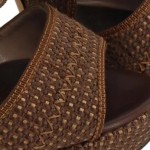 Vorschaubild 5 von Plateausandalen Damen Gr. 37 Braun Elegant Bohemian High Heels