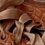 Vorschaubild 3 von Damen Sneaker low Gr. 37 Braun Kroko-Optik Vintage