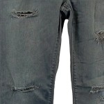 Vorschaubild 6 von Damen Destroyed Jeans W27/36/S Grau Casual Tapered Leg Denim Hose