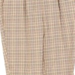 Vorschaubild 4 von Damen Stoffhose W30/38/M Beige Kariert Business Elegant