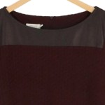 Vorschaubild 4 von FEMME Blusenkleid Damen Gr. 40/L Rot Elegant Strukturmuster