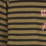 Vorschaubild 4 von Kinder Langarmshirt Grün Gestreift Gr. 110 Streetwear