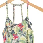 Vorschaubild 3 von Kinder Sommerkleid Gr. 152 Mehrfarbig Florales Muster Rüschen