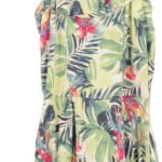 Vorschaubild 4 von Kinder Sommerkleid Gr. 152 Mehrfarbig Florales Muster Rüschen
