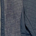 Vorschaubild 5 von LEBEK Damen Steppjacke Gr. 38/M Blau Klassisch Elegant Reißverschluss
